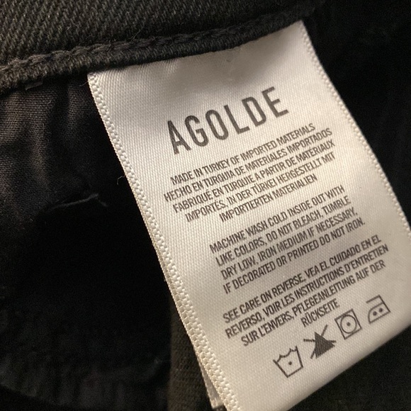 Agolde Sophie Mid Rise Skinny Crop - Temple (16) - Picture 5 of 7